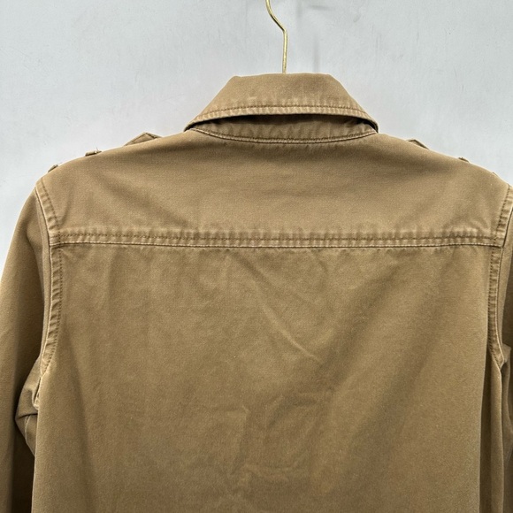 MARC BY MARC JACOBS Military green woman cotton midi utility luxury boho dress M - Picture 16 of 16